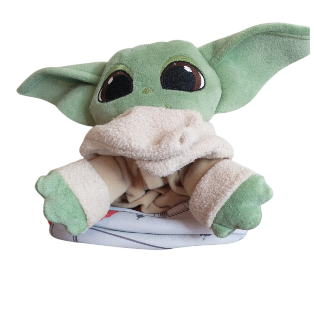 Hasbro Toys-baby YodaGreen Plush Toy Puppet - Picture 7 of 8